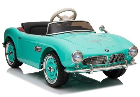 Auto na Akumulator BMW Retro Zielone Lakierowane Auto na Akumulator BMW Retro Zielone Lakierowane