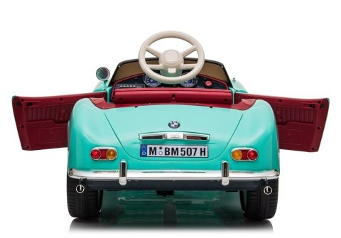 Auto na Akumulator BMW Retro Zielone Lakierowane Auto na Akumulator BMW Retro Zielone Lakierowane