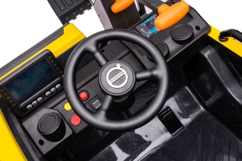Koparka Na Akumulator Volvo DK-VE888 Żółta Koparka Na Akumulator Volvo DK-VE888 Żółta