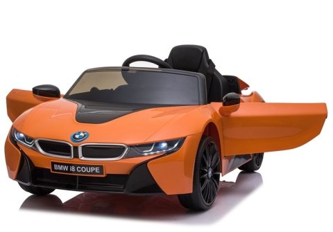 Auto na Akumulator BMW I8 JE1001 Pomarańczowy Auto na Akumulator BMW I8 JE1001 Pomarańczowy