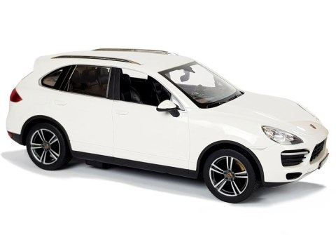 Auto R/C Porsche Cayenne Rastar 1:14 Białe Auto R/C Porsche Cayenne Rastar 1:14 Białe