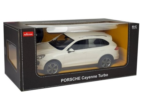 Auto R/C Porsche Cayenne Rastar 1:14 Białe Auto R/C Porsche Cayenne Rastar 1:14 Białe