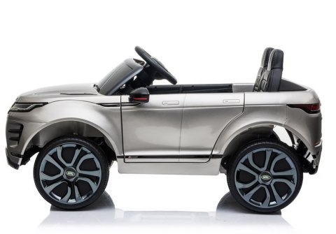Auto na Akumulator Range Rover Evoque Srebrny Lakierowany Auto na Akumulator Range Rover Evoque Srebrny Lakierowany