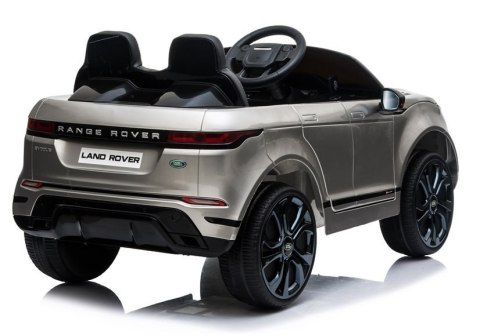 Auto na Akumulator Range Rover Evoque Srebrny Lakierowany Auto na Akumulator Range Rover Evoque Srebrny Lakierowany