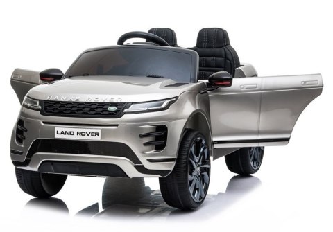Auto na Akumulator Range Rover Evoque Srebrny Lakierowany Auto na Akumulator Range Rover Evoque Srebrny Lakierowany