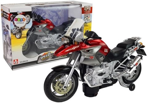 Motocykl Na Baterie Światła Muzyka Czerwony Motocykl Na Baterie Światła Muzyka Czerwony