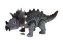 Dinozaur na Baterie Triceratops Szary Dinozaur na Baterie Triceratops Szary