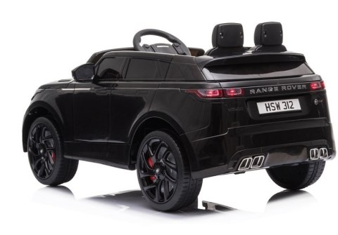 Auto na Akumulator Range Rover Czarny lakier Auto na Akumulator Range Rover Czarny lakier