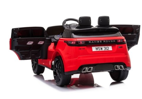 Auto na Akumulator Range Rover Czerwony Lakier Auto na Akumulator Range Rover Czerwony Lakier
