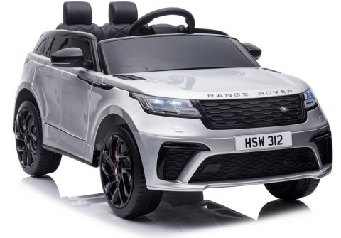 Auto na Akumulator Range Rover Srebrny Lakier Auto na Akumulator Range Rover Srebrny Lakier
