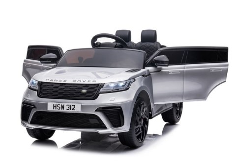 Auto na Akumulator Range Rover Srebrny Lakier Auto na Akumulator Range Rover Srebrny Lakier