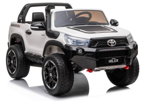 Auto na Akumulator Toyota Hilux Biały Auto na Akumulator Toyota Hilux Biały