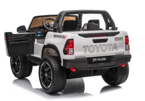 Auto na Akumulator Toyota Hilux Biały Auto na Akumulator Toyota Hilux Biały