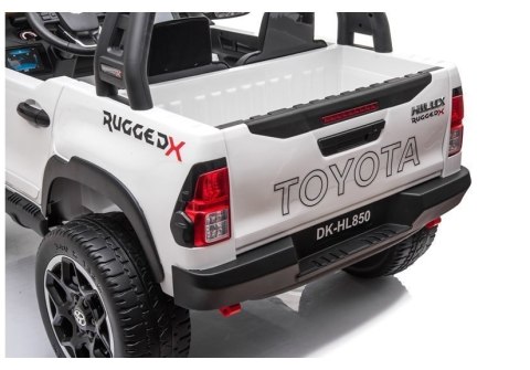Auto na Akumulator Toyota Hilux Biały Auto na Akumulator Toyota Hilux Biały