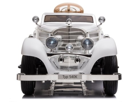 Auto na akumulator Mercedes 540K Biały Auto na akumulator Mercedes 540K Biały
