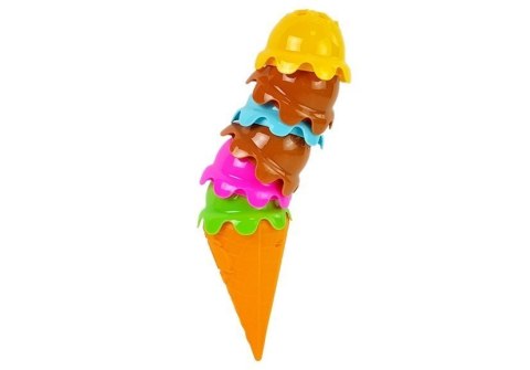 Gra Zręcznościowa Lody w Wafelku Kolorowa Piramidka Ułóż Wieżę Dla Całej Rodziny Gra Zręcznościowa Lody w Wafelku Kolorowa Piramidka Ułóż Wieżę Dla Całej Rodziny