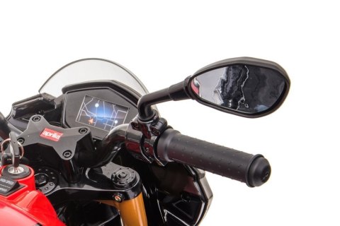 Motor Na Akumulator Aprilia Tuono V4 Czerwony Motor Na Akumulator Aprilia Tuono V4 Czerwony