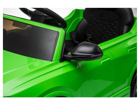 Samochód na akumulator Audi RS Q8 zielony Samochód na akumulator Audi RS Q8 zielony