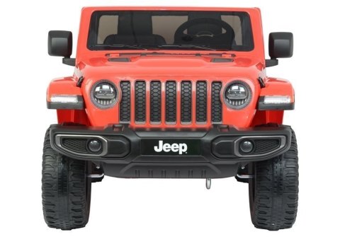 Samochód na akumulator Jeep Rubicon 6768R czerwony Samochód na akumulator Jeep Rubicon 6768R czerwony