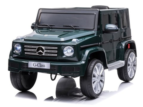 Samochód na akumulator Mercedes G500 Zielony Samochód na akumulator Mercedes G500 Zielony