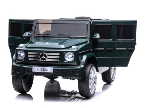 Samochód na akumulator Mercedes G500 Zielony Samochód na akumulator Mercedes G500 Zielony