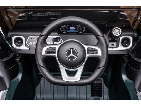 Samochód na akumulator Mercedes G500 Zielony Samochód na akumulator Mercedes G500 Zielony