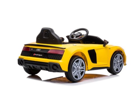 Auto Na Akumulator Audi R8 Lift A300 Żółte Auto Na Akumulator Audi R8 Lift A300 Żółte