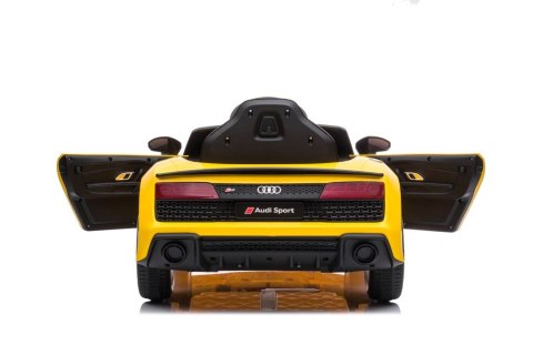 Auto Na Akumulator Audi R8 Lift A300 Żółte Auto Na Akumulator Audi R8 Lift A300 Żółte