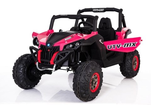 Auto Na Akumulator Jeep XMX603 Różowy MP4 Auto Na Akumulator Jeep XMX603 Różowy MP4