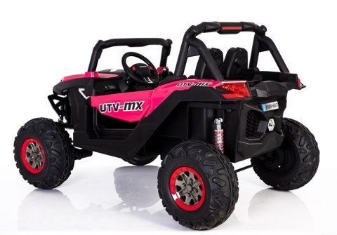 Auto Na Akumulator Jeep XMX603 Różowy MP4 Auto Na Akumulator Jeep XMX603 Różowy MP4