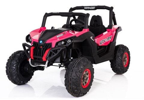 Auto Na Akumulator Jeep XMX603 Różowy MP4 Auto Na Akumulator Jeep XMX603 Różowy MP4