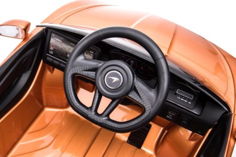 Auto Na Akumulator McLaren GT 12V Złote Lakierowane Auto Na Akumulator McLaren GT 12V Złote Lakierowane