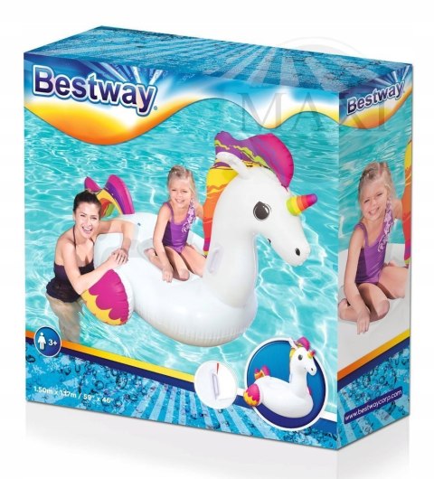 Dmuchany Jednorożec 150 x 117 cm Bestway 41114 Dmuchany Jednorożec 150 x 117 cm Bestway 41114