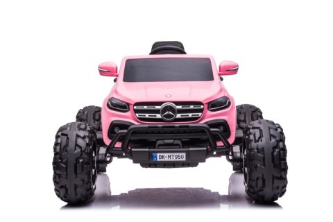 Auto na Akumulator Mercedes DK-MT950 4x4 Jasny Róż Auto na Akumulator Mercedes DK-MT950 4x4 Jasny Róż