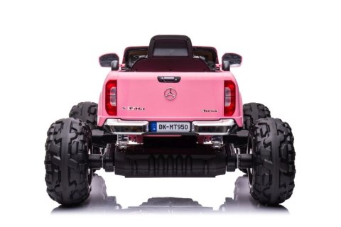 Auto na Akumulator Mercedes DK-MT950 4x4 Jasny Róż Auto na Akumulator Mercedes DK-MT950 4x4 Jasny Róż