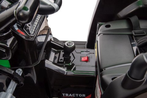 Traktor Na Akumulator Z Przyczepą Hercules Zielony 24V Traktor Na Akumulator Z Przyczepą Hercules Zielony 24V