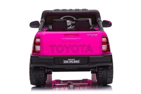 Auto Na Akumulator Toyota Hilux DK-HL860 Różowe Auto Na Akumulator Toyota Hilux DK-HL860 Różowe