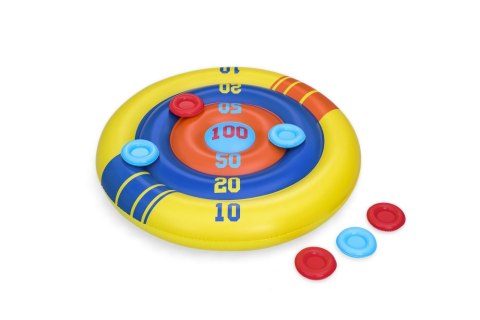 Dmuchana Gra Basenowa Zręcznościowa Tarcza, Frisbee 140 cm Bestway 52566 Dmuchana Gra Basenowa Zręcznościowa Tarcza, Frisbee 140 cm Bestway 52566