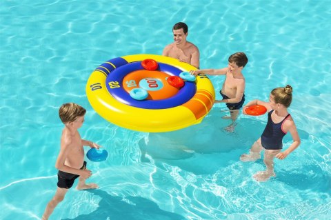 Dmuchana Gra Basenowa Zręcznościowa Tarcza, Frisbee 140 cm Bestway 52566 Dmuchana Gra Basenowa Zręcznościowa Tarcza, Frisbee 140 cm Bestway 52566