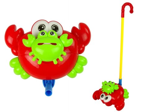 Pchacz Na Kiju Krab Czerwony Dźwięk Dzwonka Pchacz Na Kiju Krab Czerwony Dźwięk Dzwonka