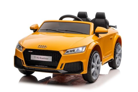 Pojazd Na Akumulator Audi TT RS Żółte Pojazd Na Akumulator Audi TT RS Żółte