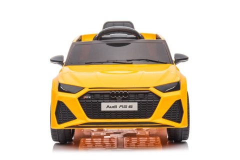 Pojazd na Akumulator Audi RS6 BRD-2118 Żółty Pojazd na Akumulator Audi RS6 BRD-2118 Żółty