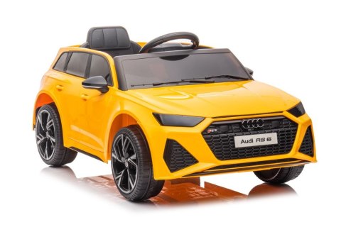 Pojazd na Akumulator Audi RS6 BRD-2118 Żółty Pojazd na Akumulator Audi RS6 BRD-2118 Żółty