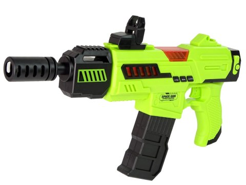 Karabin Pistolet Dźwięk Muzyka Światła Zielony Żółty Karabin Pistolet Dźwięk Muzyka Światła Zielony Żółty