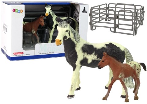 Zestaw 2 Figurek Konie Zagroda Figurka Koń Źrebak Zestaw 2 Figurek Konie Zagroda Figurka Koń Źrebak