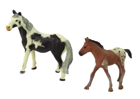 Zestaw 2 Figurek Konie Zagroda Figurka Koń Źrebak Zestaw 2 Figurek Konie Zagroda Figurka Koń Źrebak