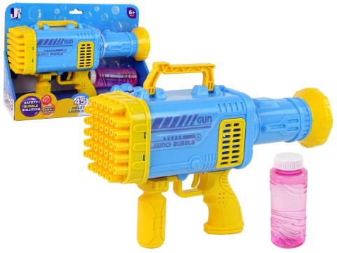 Pistolet Do Baniek Mydlanych Maszynka Bazooka 45 Otworów Pistolet Do Baniek Mydlanych Maszynka Bazooka 45 Otworów