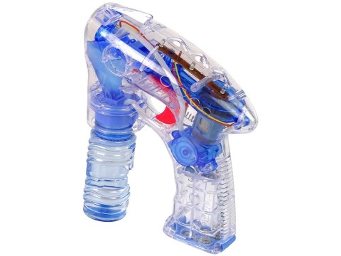 Pistolet Do Baniek Mydlanych Światła Diody Przezroczysty Pistolet Do Baniek Mydlanych Światła Diody Przezroczysty