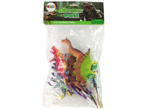 Figurki Dinozaury Kolorowe 6 Sztuk Figurki Dinozaury Kolorowe 6 Sztuk