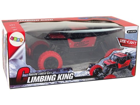 Auto Zdalnie Sterowane Terenowe R/C 1:18 Czerwone Auto Zdalnie Sterowane Terenowe R/C 1:18 Czerwone